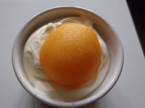 Äggefterrätt/Egg dessert