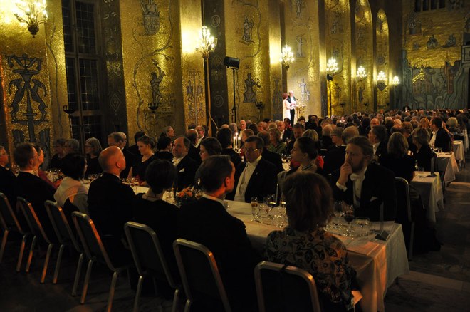 Gyllene salen, rätt ok ställe för middag.