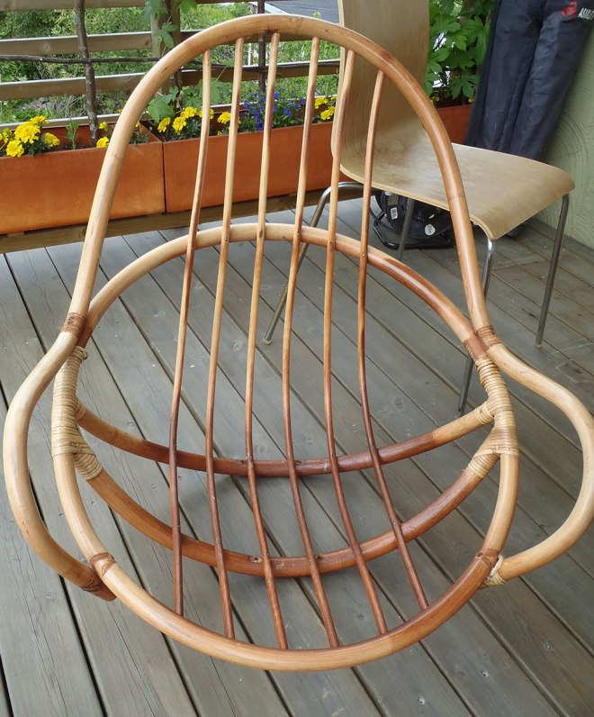 Nyss hemkommen./Newly come home.