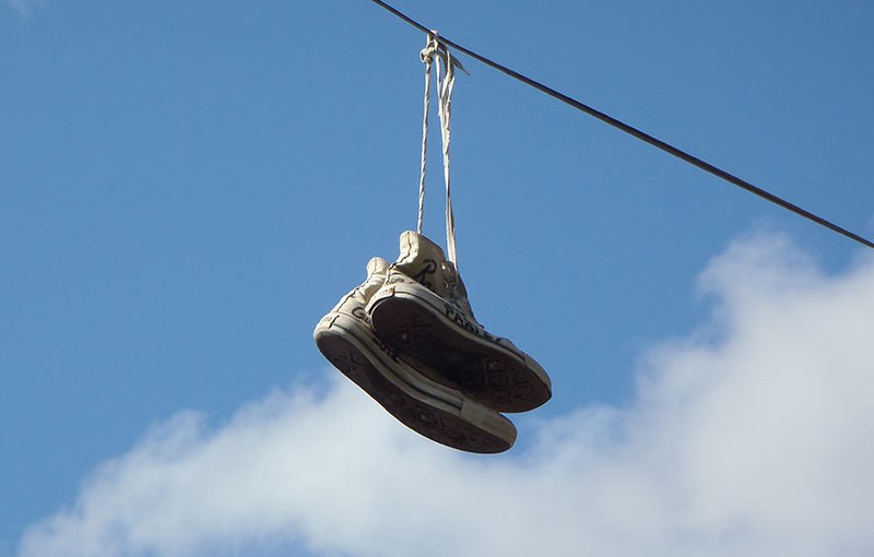 Skor i luften/Shoes in the&nbsp;air