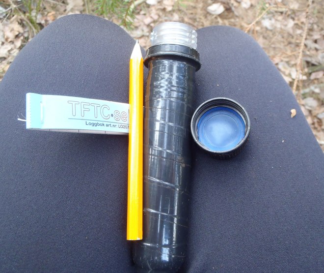 Nästa fanns i en mer skoglig miljö./Next one appeared in a more foresty environment.