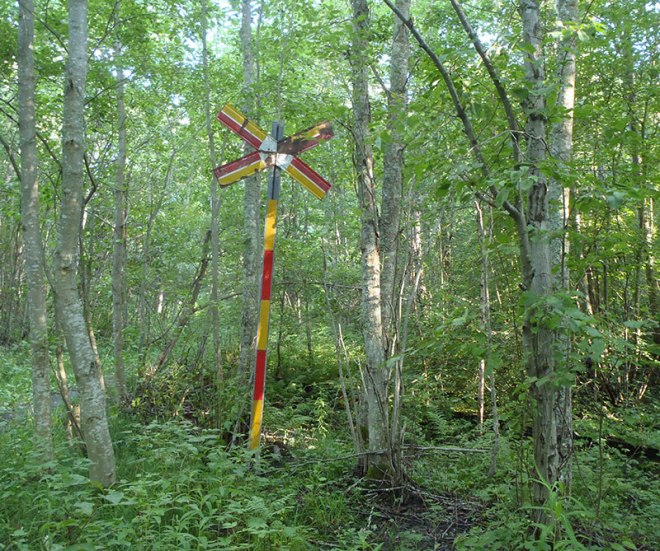 Akta dig för tåget!/Watch out for the train!