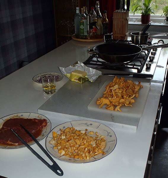 Tillagningen/The cooking