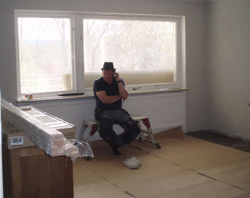 Snickaren./The carpenter.