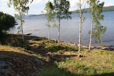 Öppen slänt./Open slope.