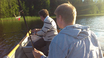 En skön afton!/A nice evening!