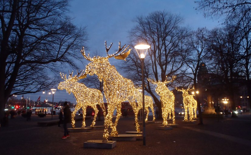Lösa älgar i Stockholm/Loose elks in&nbsp;Stockholm