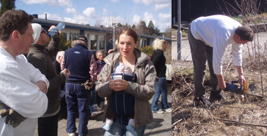 Grannsamverkan./Neighbour cooperation.