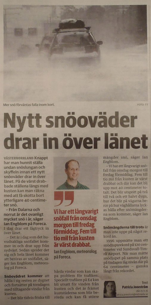 Morgontidningen. The morning paper.