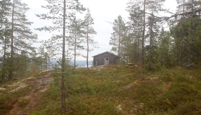 Där är stugan! There is the lodge!