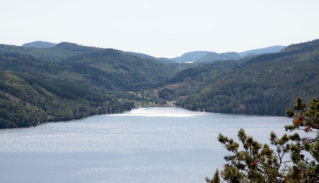 Första utsikten. The first view.