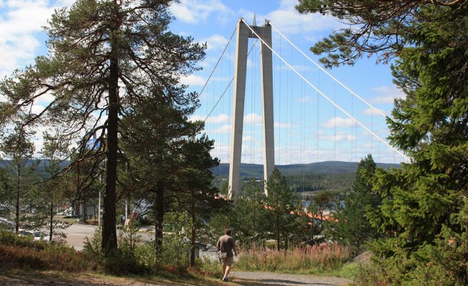 Höga Kusten bron, norra.