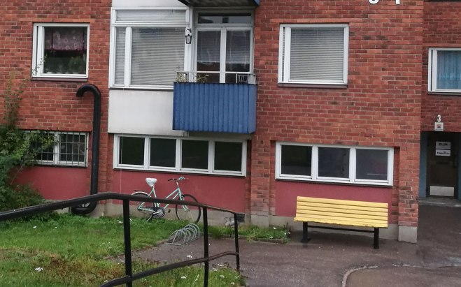 Den nya lägenheten./The new apartment.