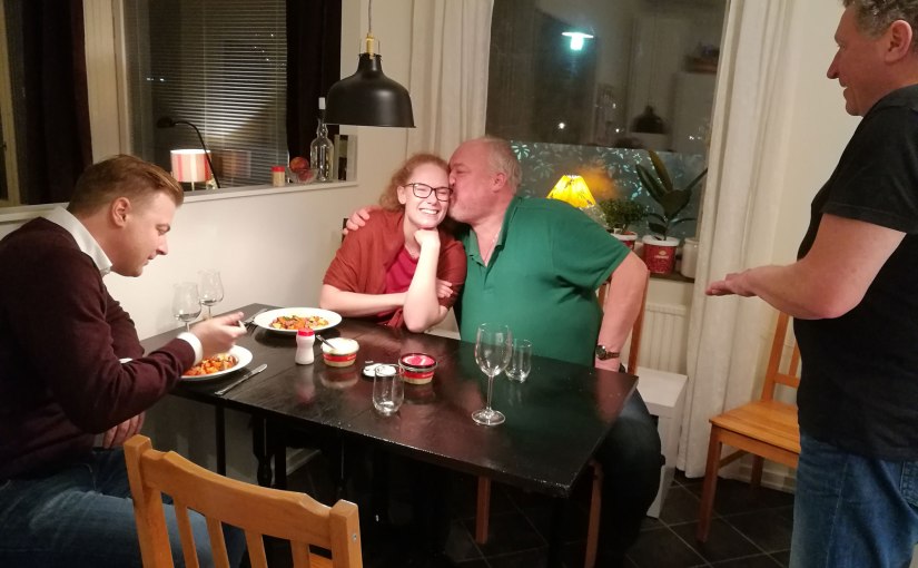 Trevlig träff i förorten/Nice meeting in the&nbsp;suburb