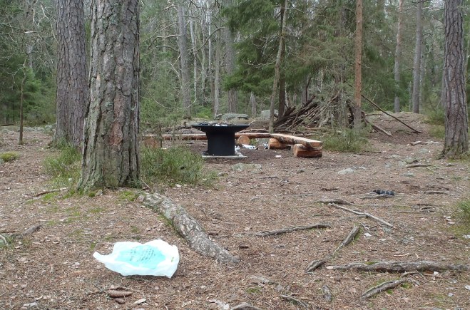 Grillplatsen/The BBQ area