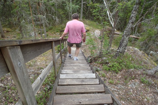 Antons stig, trappor.
