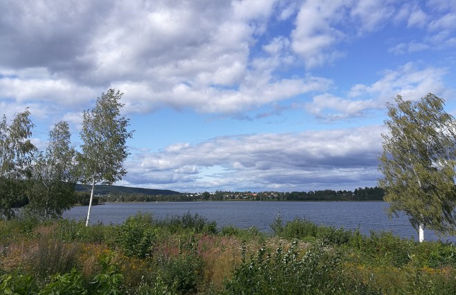 Utsikt in mot staden.