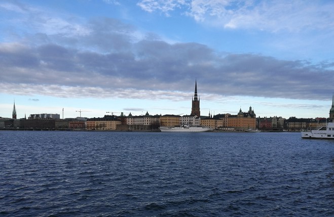 Utsikt från Söder Mälarstrand över Riddarfjärden