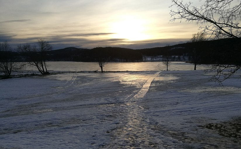 Isig promenad/Icy walk