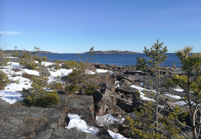 Utsikt mot Fågelskäret