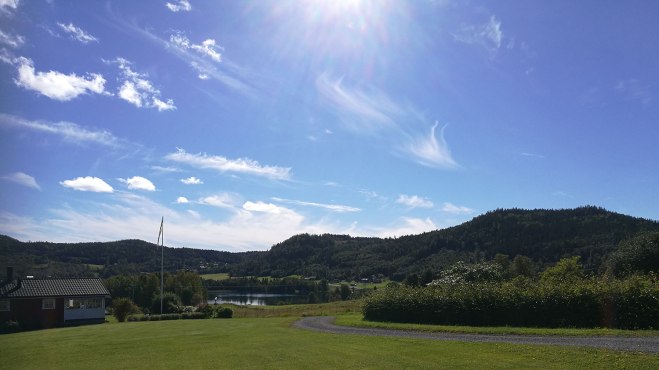 Utsikt från parkeringen