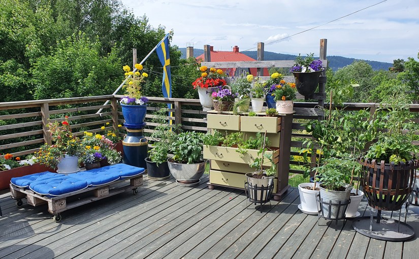 Slutligt altanfix/Final balcony&nbsp;fix