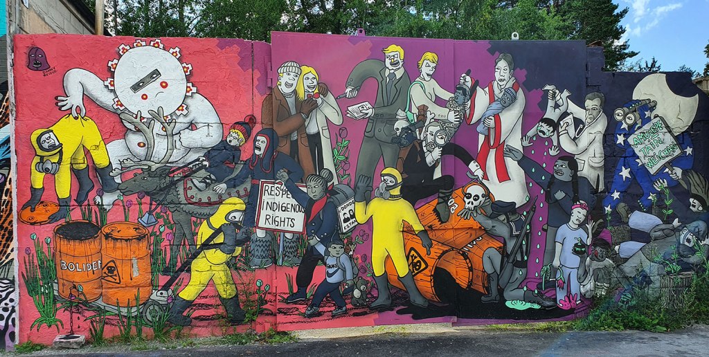 Graffiti, Snösätra