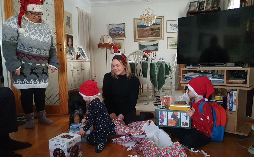 Julaftonsfika hemma hos Britt/Christmas Eve coffee at Britt’s&nbsp;house