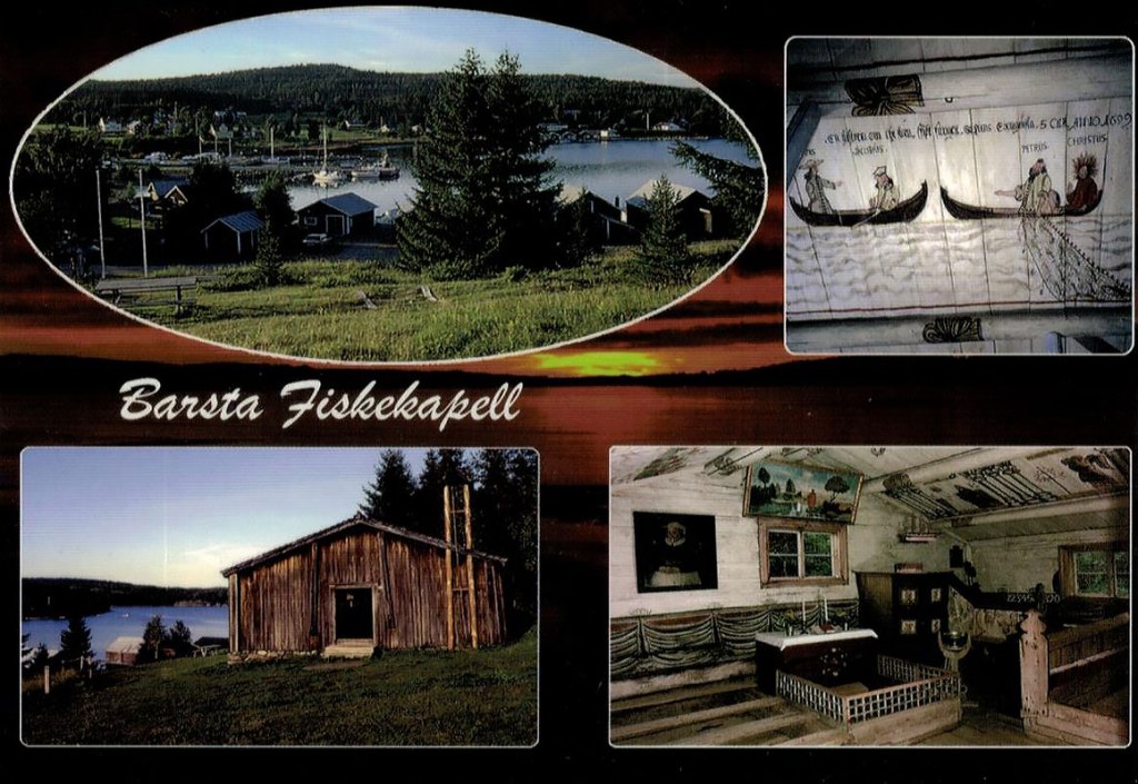 Barsta Fiskekapell, vykort.