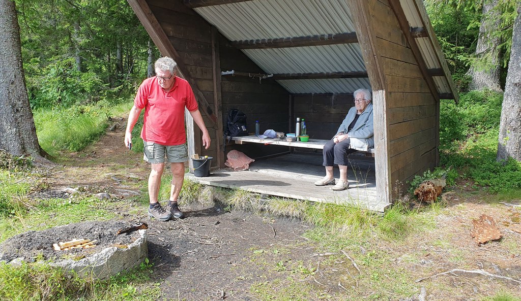 Vindskydd, Britt och Sigge.